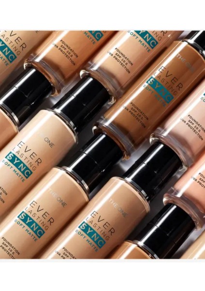 The One Everlasting Sync Soft Matte Fondöten_vanilla Neutral 42125 indirimleri