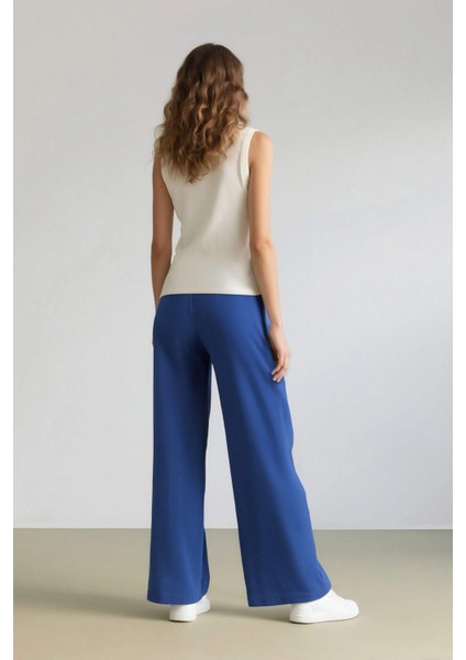 Straight Fit Cep Detaylı Düz Paça Keten Karışımlı Pantolon E7334AX25SM