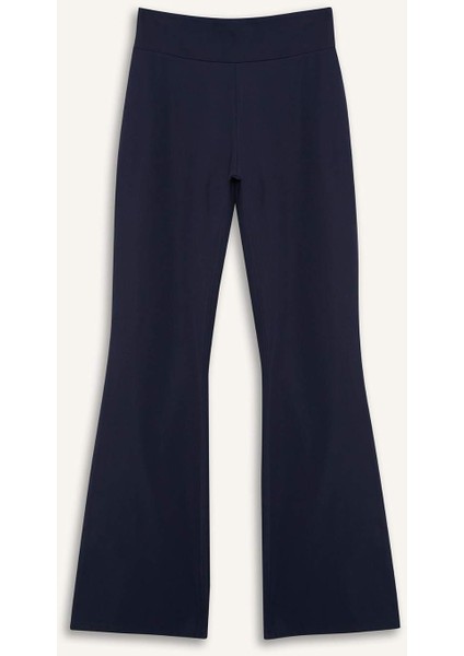 Fit Flare Fit Geniş Paça Sporcu Uzun Pantolon E7757AX25SP