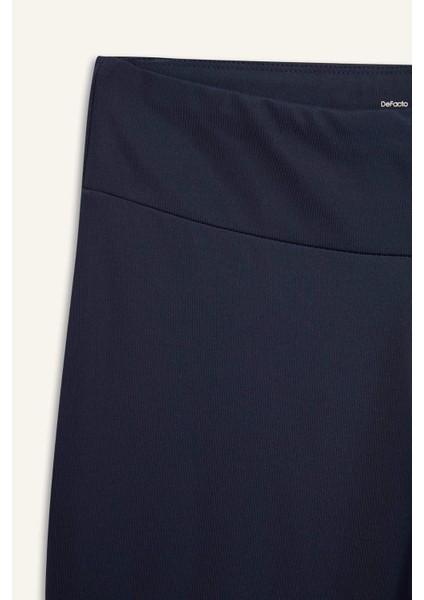 Fit Flare Fit Geniş Paça Sporcu Uzun Pantolon E7757AX25SP