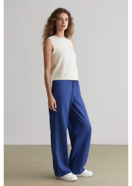 Straight Fit Cep Detaylı Düz Paça Keten Karışımlı Pantolon E7334AX25SM