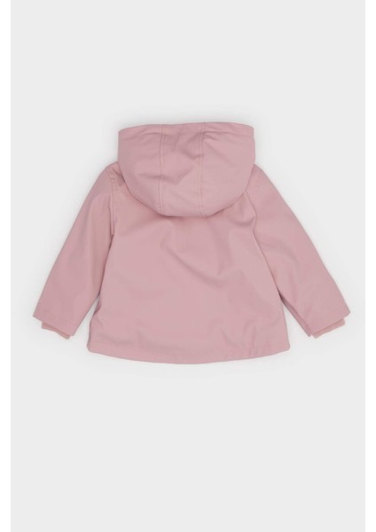 Kız Bebek Kapüşonlu Çıtçıtlı Cepli Mont C3500A525AU