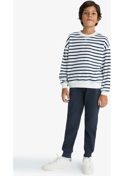 Erkek Çocuk Beli Lastikli Okul Jogger Eşofman Altı K8846A625AU