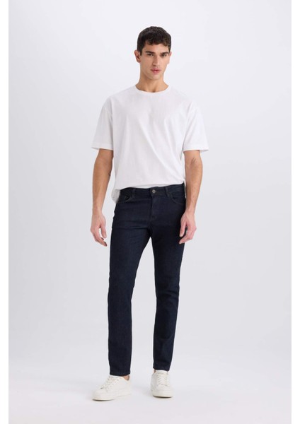 Pedro Slim Fit Dar Kalıp Normal Bel Dar Paça Jean Pantolon E8853AX24WN