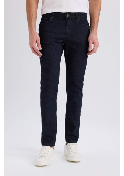Pedro Slim Fit Dar Kalıp Normal Bel Dar Paça Jean Pantolon E8853AX24WN