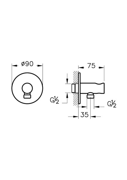 Krom Ankastre El Duşu Çıkışı, Şık ve Dayanaklı Tasarım fırsatları