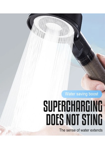 Siyah Çelik Panelli 5 Fonksiyonlu Estetik Banyo Duş Başlığı fiyatları