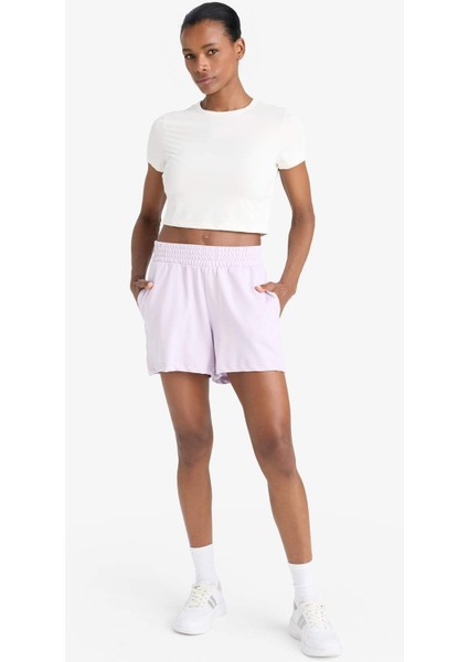 Fit Oversize Geniş Kalıp Kısa Paça Sporcu Şort C6135AX25SM