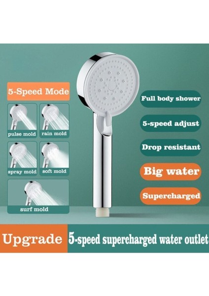 Çok Fonksiyonlu Yüksek Basınçlı Ayarlanabilir Duş Başlığı modelleri