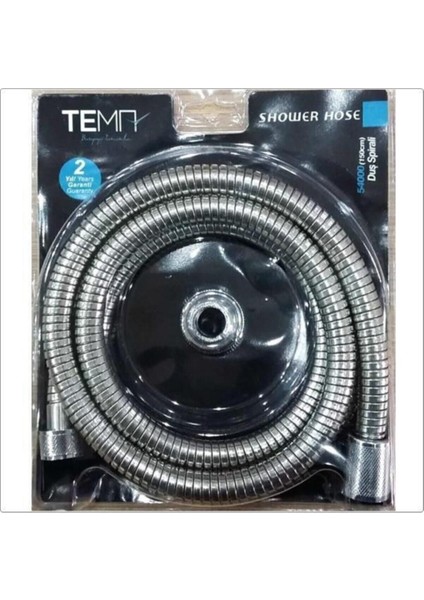 Uzunluk Ayarlı Duş Spirali, Esnek ve Kullanışlı Duş Hortumu 150-190 cm