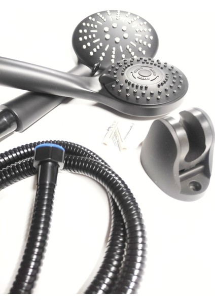 Çok Fonksiyonlu Banyo Duş Başlığı ve Fiskiyesi Seti, Telefon Tutucu ile Birlikte fiyatları
