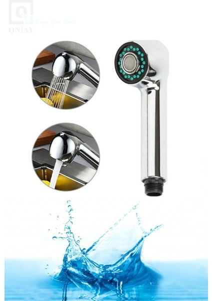 Spiralli El Duş Başlığı, Pratik ve Şık Evye ve Banyo Aksesuarı