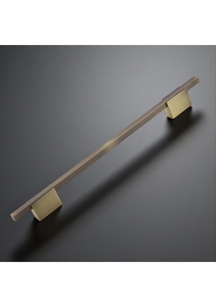 Boyut 320 mm Soft Antik Sarı Renk Metal Dolap Çekmece Kulbu Mutfak Dolabı Kapak Kulpları Mobilya modelleri