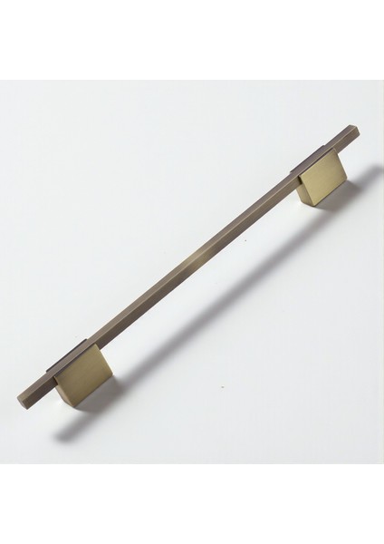 Boyut 320 mm Soft Antik Sarı Renk Metal Dolap Çekmece Kulbu Mutfak Dolabı Kapak Kulpları Mobilya indirimleri