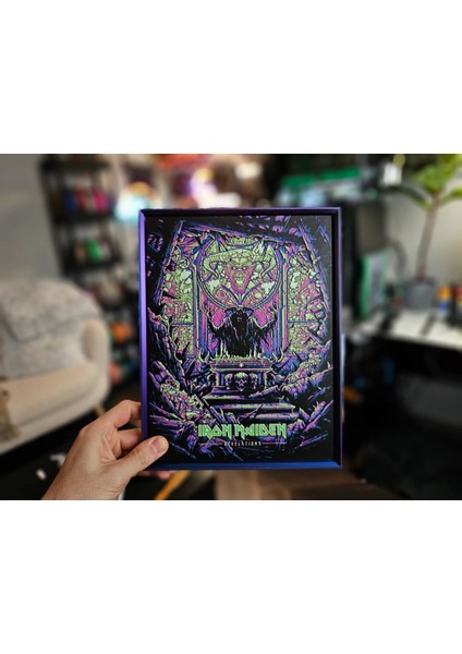 Iron Maiden - Revelations Kabartmalı Tablo fiyatları