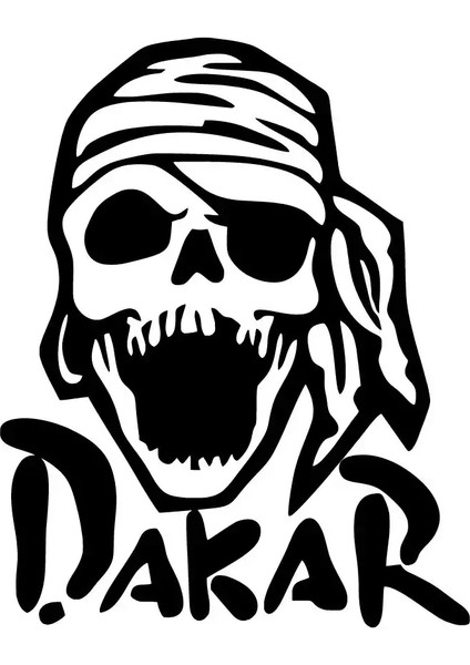 Dakar Kurukafa Sticker 10 x 12 cm