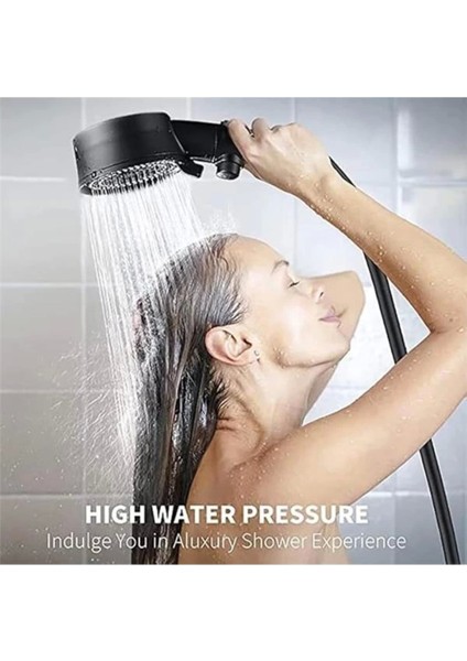 5 Fonksiyonlu Turbo Pervaneli Basınçlı Duş Başlığı Seti indirimleri