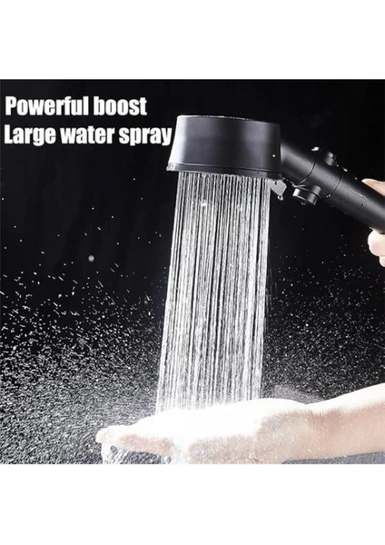 5 Fonksiyonlu Turbo Pervaneli Basınçlı Duş Başlığı Seti