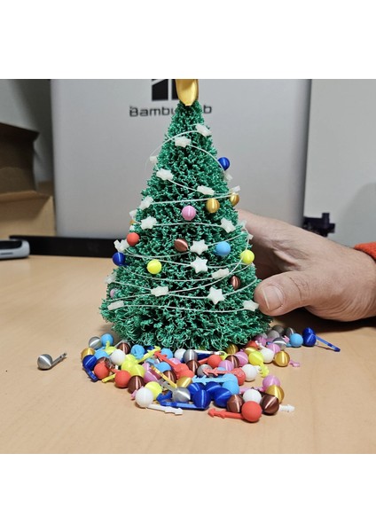 Küçük Yılbaşı Ağacı ve Süsleri modelleri