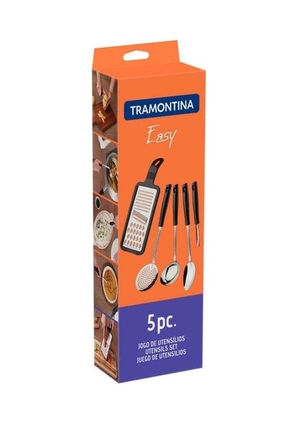 25299-013 5 Parça Mutfak Seti, Siyah fiyatları