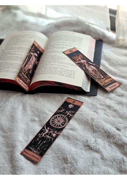 Major Arcana Tarot Seri 4 Kabartmalı Kitap Ayracı 3lü Set fiyatları