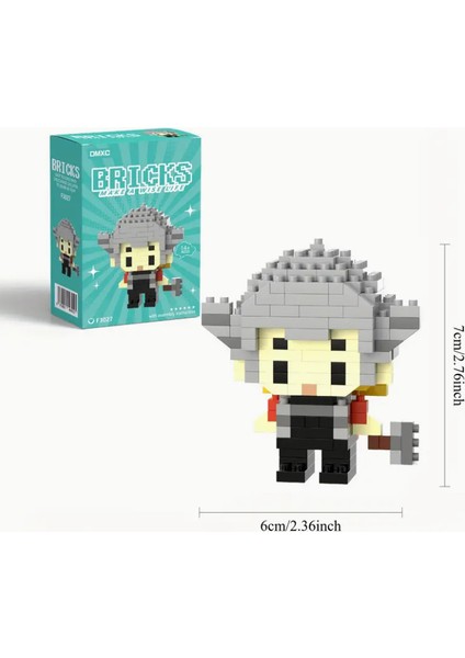 Thor Bricks Mini Blok Figür 🧩 180 Parça | Mikro Puzzle Oyuncak