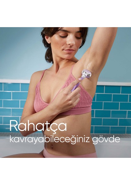 Yumuşak ve Pürüzsüz Tıraş Sağlayan Çift Başlıklı Rahat Tıraş Seti