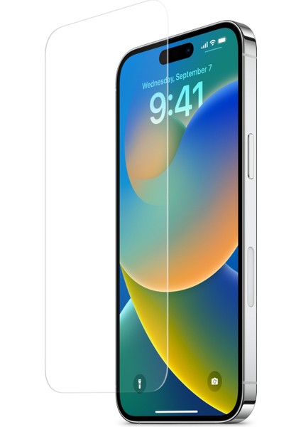 Logis Iphone 14 Plus 9d Seramik Tam Kaplayan Ekran Koruyucu Cam