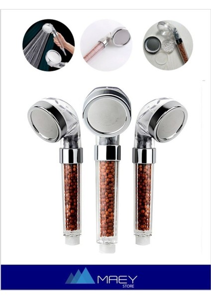 Tasarruflu, Boncuklu, Tazyikli, Filtreli, Metalik El Duşu fiyatları