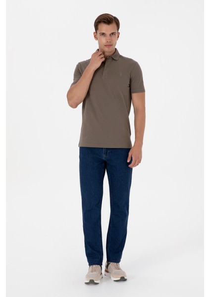 Erkek Vizon Tişört Basic 50306015-VR052