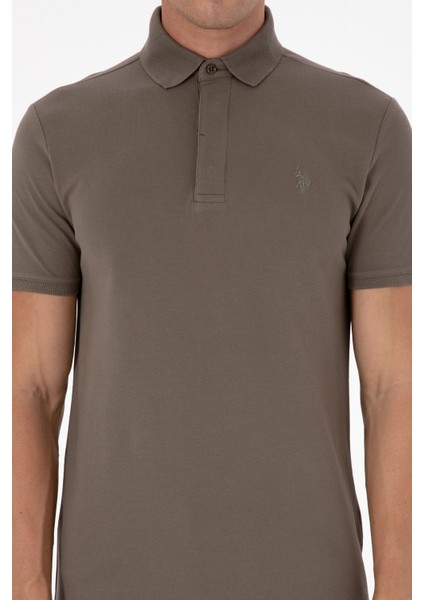 Erkek Vizon Tişört Basic 50306015-VR052