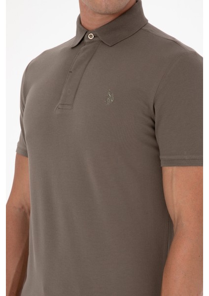 Erkek Vizon Tişört Basic 50306015-VR052