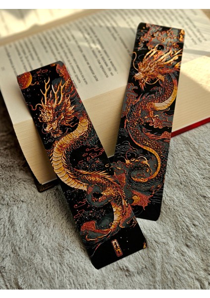 Dragon Dynasty - Kabartmalı Kitap Ayracı 2li Set