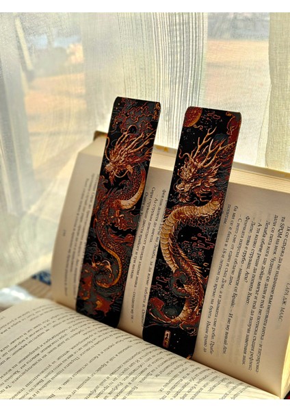 Dragon Dynasty - Kabartmalı Kitap Ayracı 2li Set