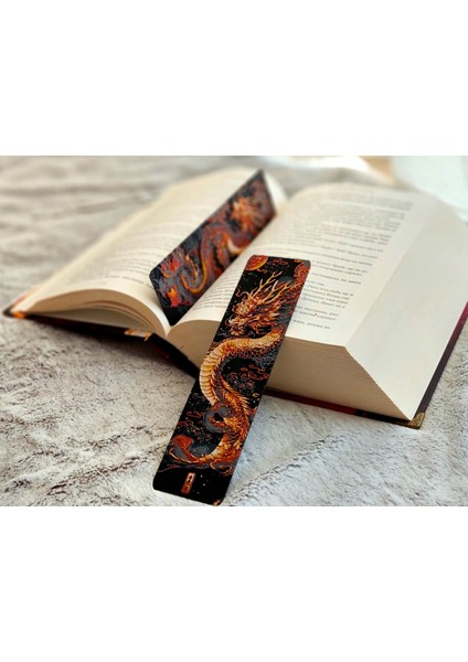Dragon Dynasty - Kabartmalı Kitap Ayracı 2li Set
