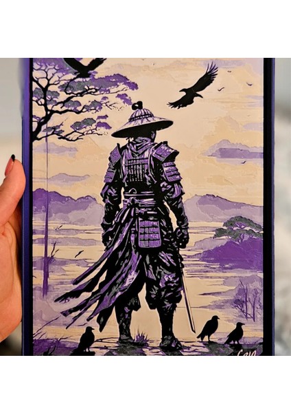 Samuray Kabartmalı Tablo