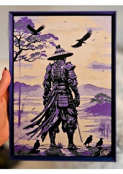 Samuray Kabartmalı Tablo fiyatları