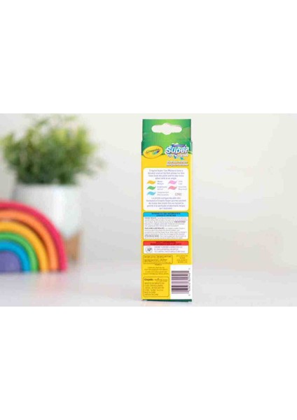 5 Super Tips Washable Markers Tropical Colors Amerikan Nontoxic 5 Yıkanabilir Marker-3 Yaş Üzeri fiyatları