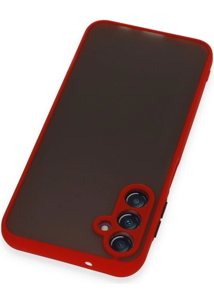 Zengezur Newface Samsung Galaxy A25 5g Kılıf Montreal Silikon Kapak - Kırmızı modelleri
