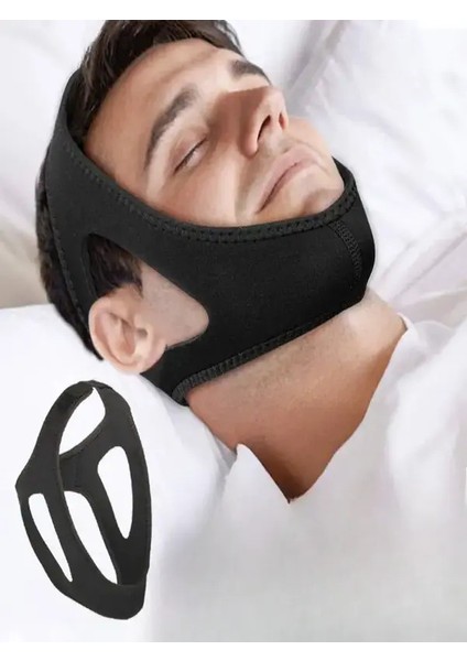 Unisex Ayarlanabilir Uyku Horlama Önleyici Çene Bandı Horlama Engelleme Maskesi modelleri