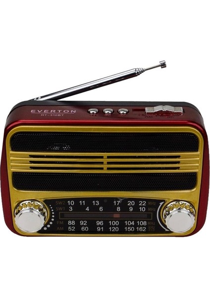 USB Sd Fm Sw3 Radyo Rt 310