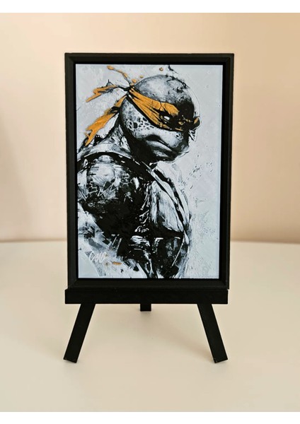 Teenage Mutant Ninja Turtles Kabartmalı Tablo 4'lü Set modelleri