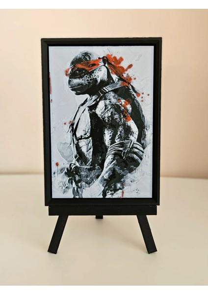 Teenage Mutant Ninja Turtles Kabartmalı Tablo 4'lü Set indirimleri