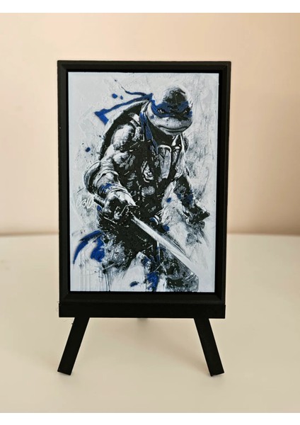 Teenage Mutant Ninja Turtles Kabartmalı Tablo 4'lü Set