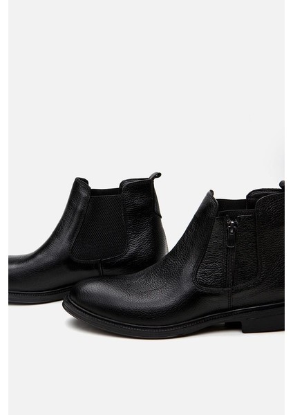 Deri Siyah Erkek Günlük Bot