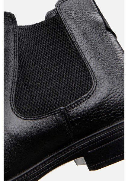 Deri Siyah Erkek Günlük Bot
