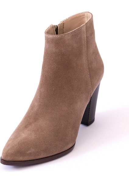 Hakiki Deri Kadın Bot - Kalın Topuk 25HSY2045K fiyatları