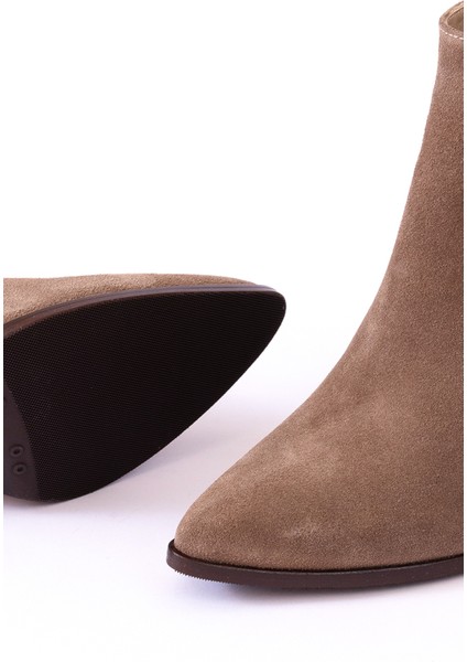 Hakiki Deri Kadın Bot - Kalın Topuk 25HSY2045K fırsatları