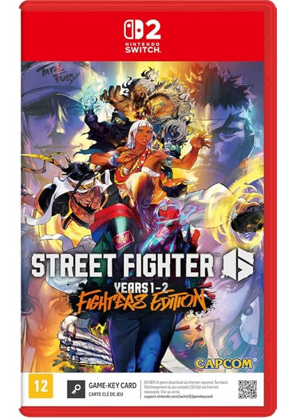 Street Fighter - 6 Years 1-2 Fighters Edition Nıntendo Swıtch 2 Oyun
