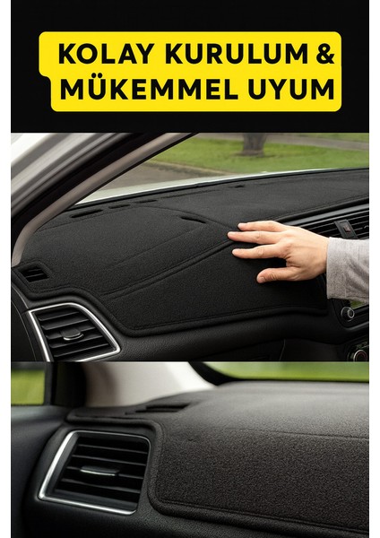 Peugeot 3008 (2011-2014) Özel Yeni Torpido Koruma Kılıfı - Ön Göğüs Kaplama - Kırmızı Şerit fiyatları